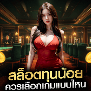 สล็อตทุนน้อย ควรเลือกเกมแบบไหน